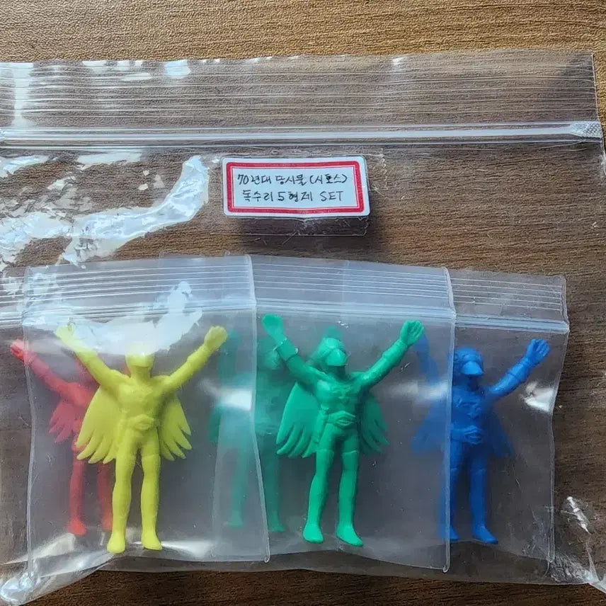 [BUNJANG] Eagle Five Bros. Figure Set / (고전) 독수리 오형제 피규어 팝니다.