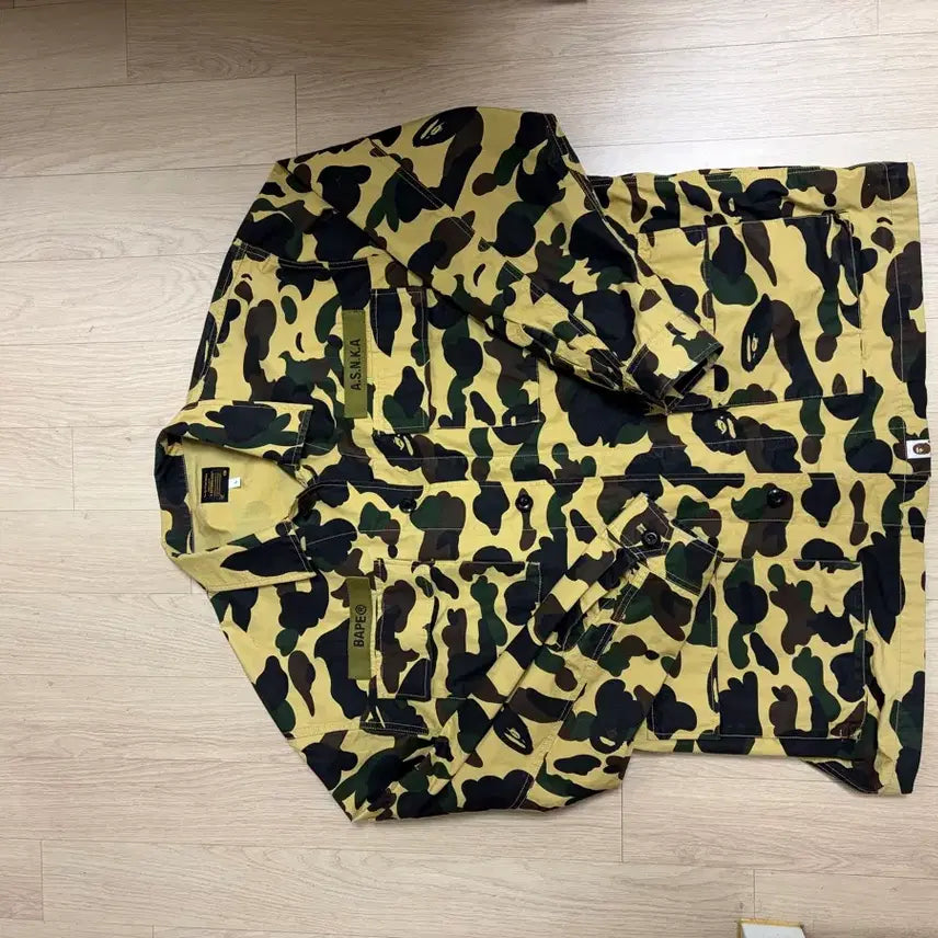 [BUNJANG] BAPE Camo Shirt / 베이프 카모 셔츠