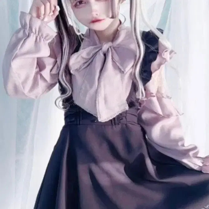 [BUNJANG] Mazz Frill Suspender Skirt Pants / 마즈 프릴 서스펜더 스카판 스커트 치마바지 지뢰계