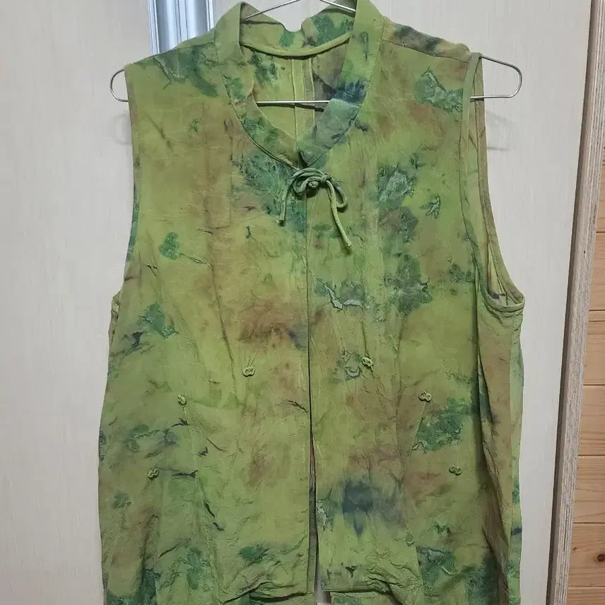 [BUNJANG] High-Quality Rayon Long Vest (Size 66-77) / 고급인견봄부터입는 롱조끼:상태는최상입니다