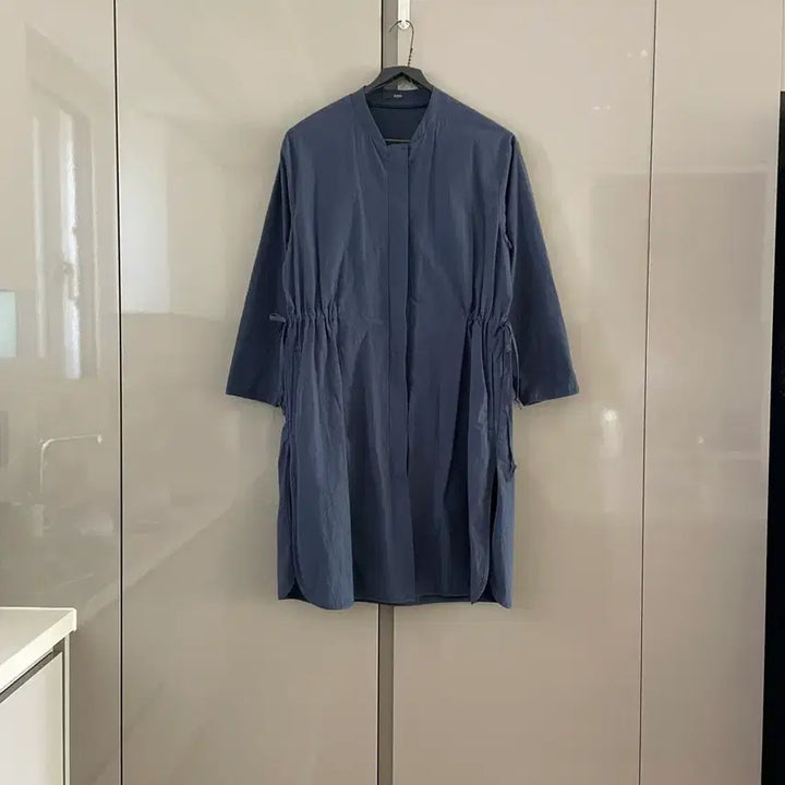 [BUNJANG] Datum Navy Long Jacket Cardigan Size 55 / Datum 롱 자켓 / 롱 가디건 55