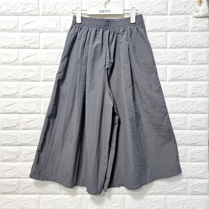 [BUNJANG] Charcoal Wide Banding Slacks / 차콜 와이드 밴딩 바지