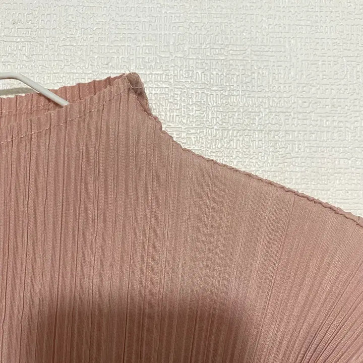 [BUNJANG] Pleated Pink Blouse / 플리츠 핑크 블라우스