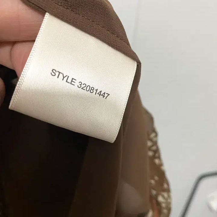 [BUNJANG] Tory Burch Silk Dress Brown Pattern / 토리버치 실크 원피스