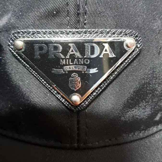 [BUNJANG] Prada Nylon Cap with Front Logo / 프라다 나일론 볼캡 앞로고