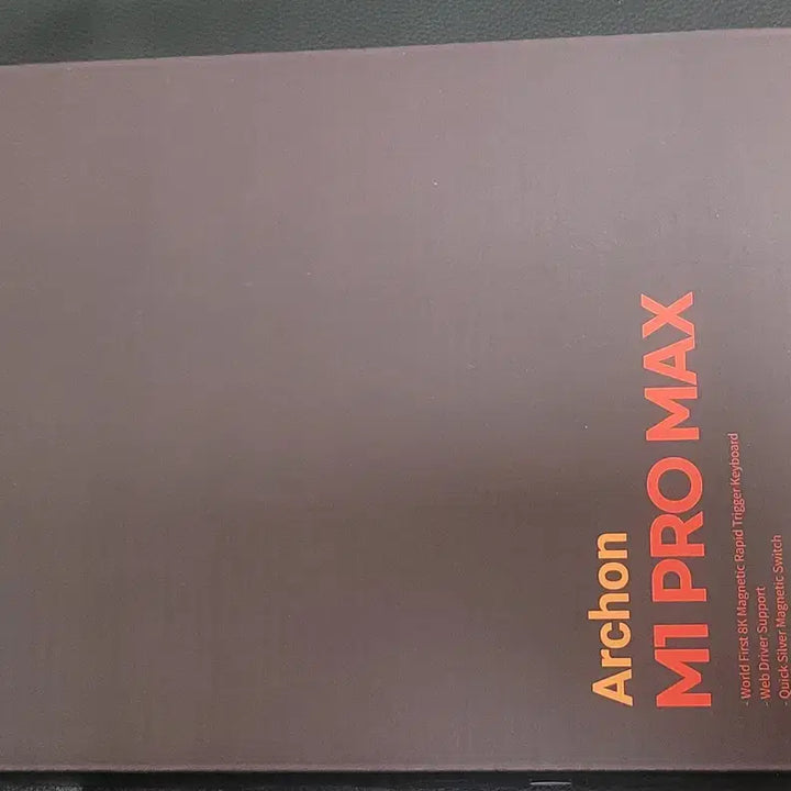 [SOLD OUT] 아콘 m1 pro max 8k 래피드트리거 저소음 퀵실버축