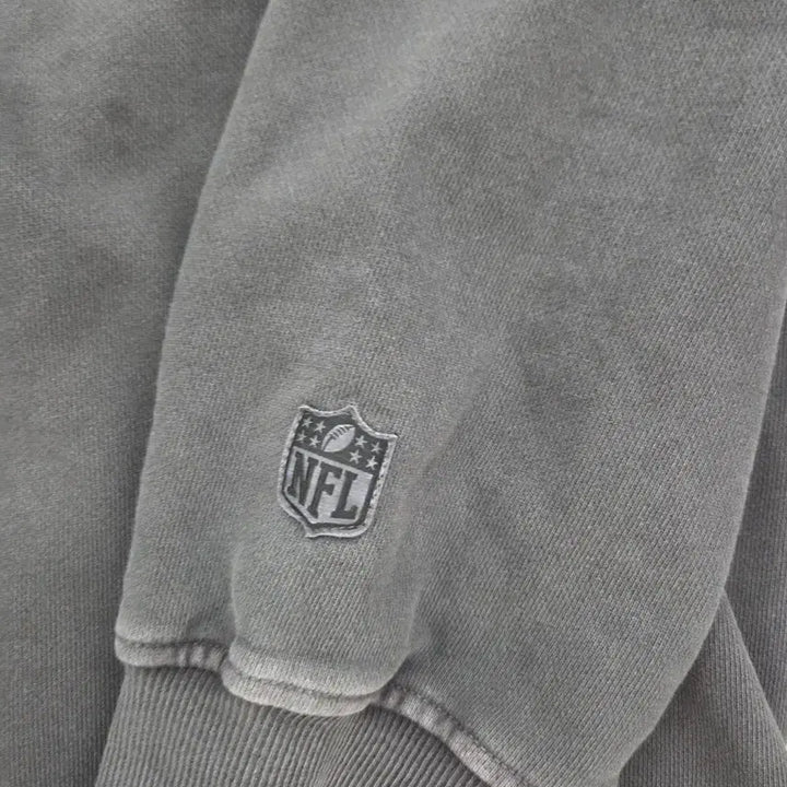 [BUNJANG] NFL Big Logo Pigment Washing Sweatshirt / NFL 빅로고 피그먼트 워싱 맨투맨