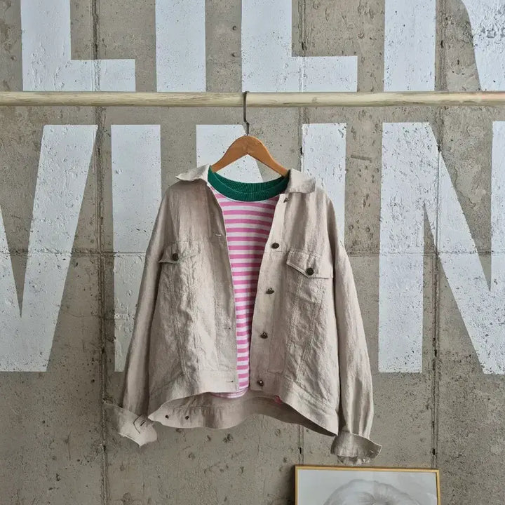 [BUNJANG] FOR:REST Linen Jacket / FOR:REST 고퀄) 린넨자켓