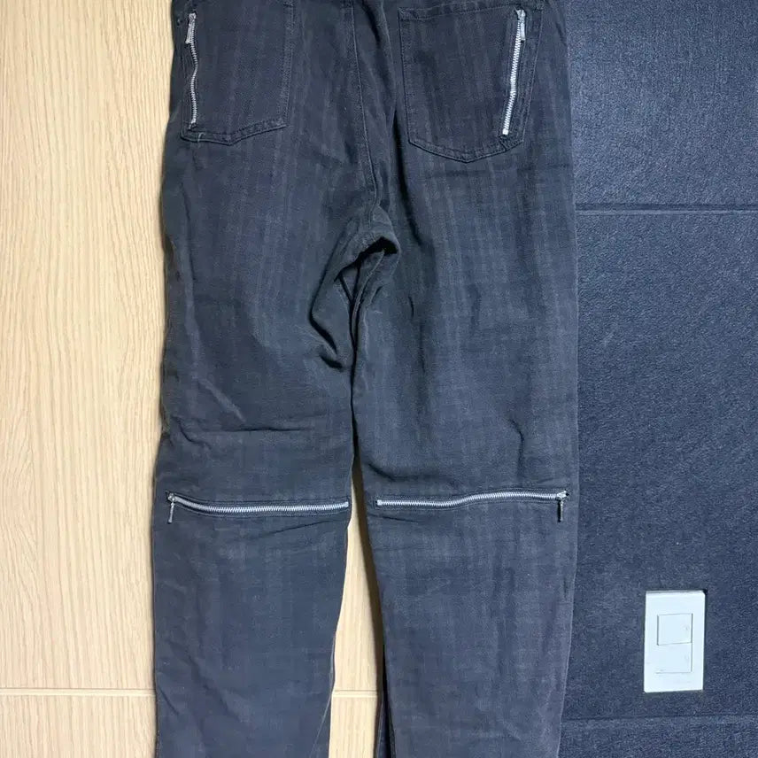 [BUNJANG] Grunge Snap Open Pants / 그런지 스냅 오픈 팬츠