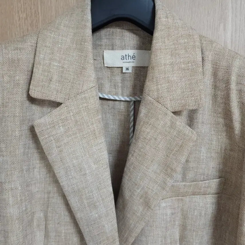[BUNJANG] Atelier Vanessa Bruno 21SS Herringbone Linen Jacket Size 36 / 아떼바네사부르노) 36 사이즈 21SS 헤링본 린넨자켓