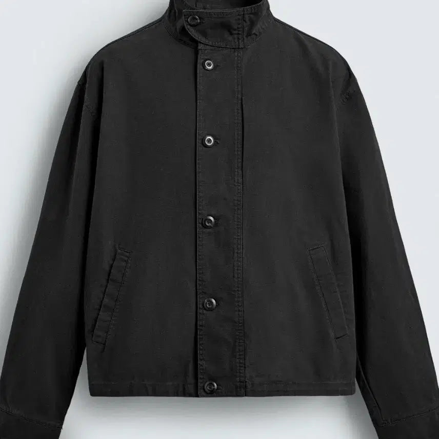 [BUNJANG] Zara Oversized Cotton High Neck Jacket / 주우재 자라자켓 새제품 구매대행 박시핏 코튼 하이넥 자켓