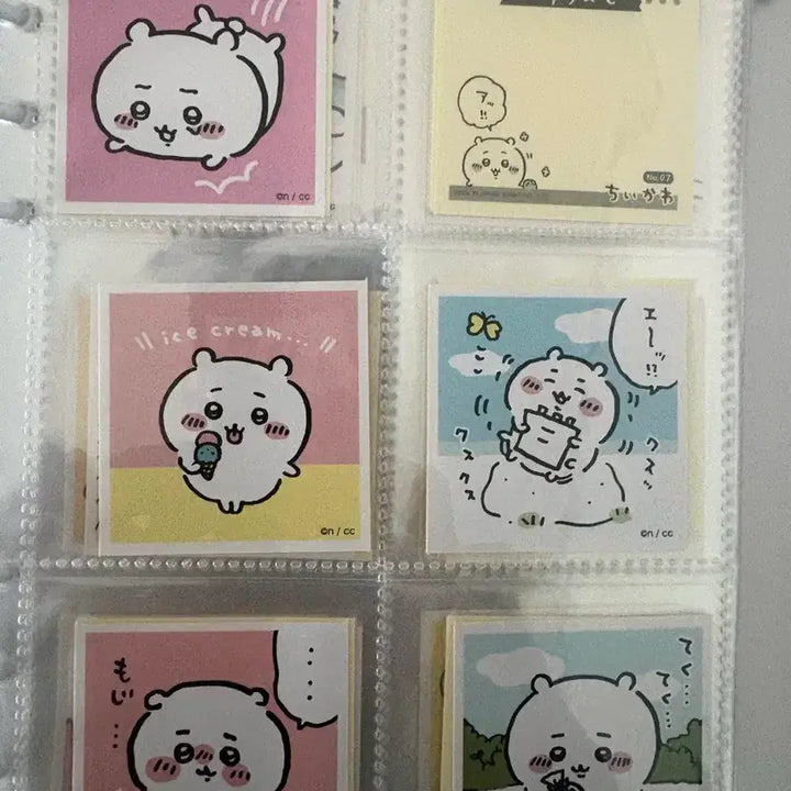 [BUNJANG] Cheikawa Sticker Seals / 치이카와 스티커 씰