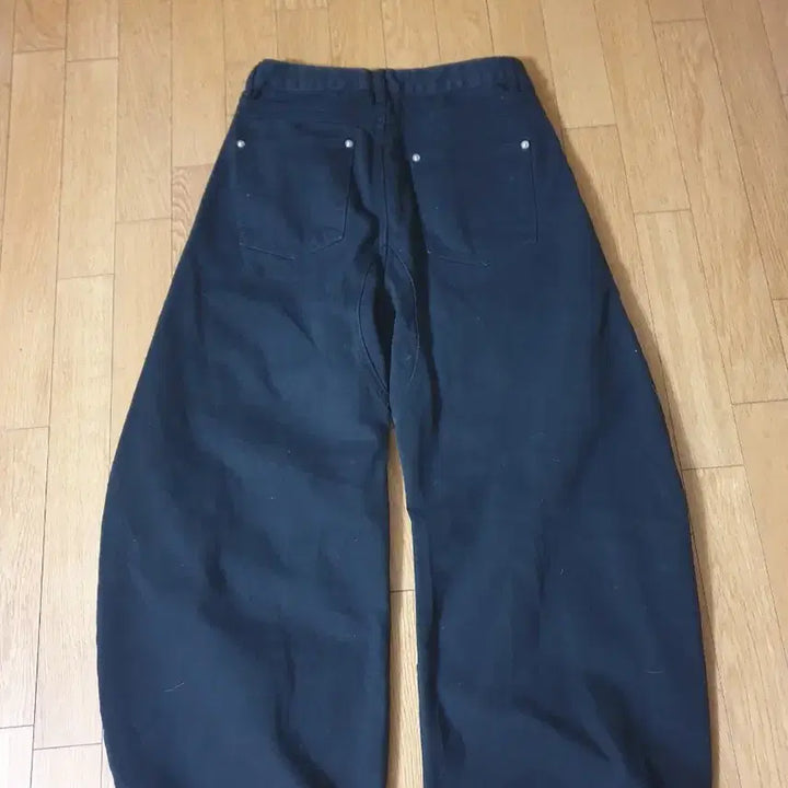 [BUNJANG] DANNEW PRODUCT Black Wide Pants (L) / DANNEW PRODUCT 블랙 와이드 팬츠 L
