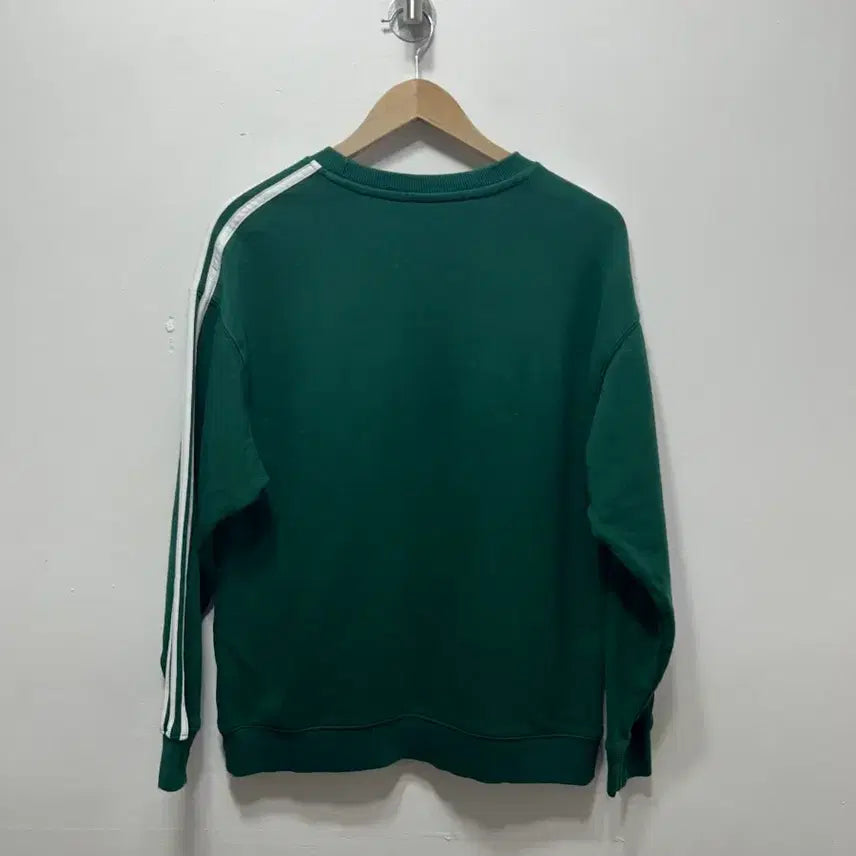[BUNJANG] Adidas Trefoil Sweatshirt Green M / 아디다스 삼선 맨투맨 그린 M
