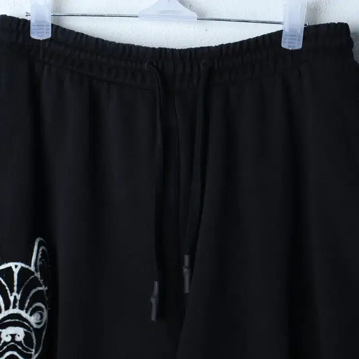 [BUNJANG] Life Work Big Logo Jogger Training Pants Black / (S-M) 라이프워크 트레이닝복 바지 빅로고 조거 블랙 풀오버-2621