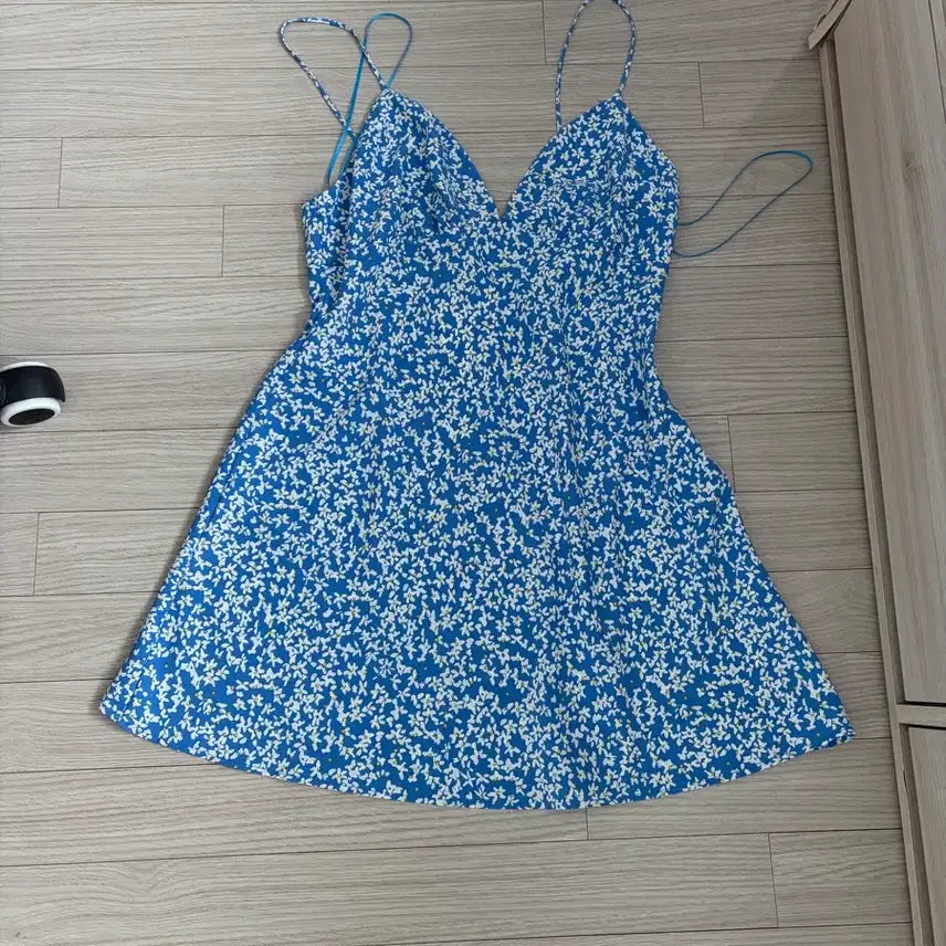 [BUNJANG] Zara Floral Mini Dress / 자라 플로럴원피스