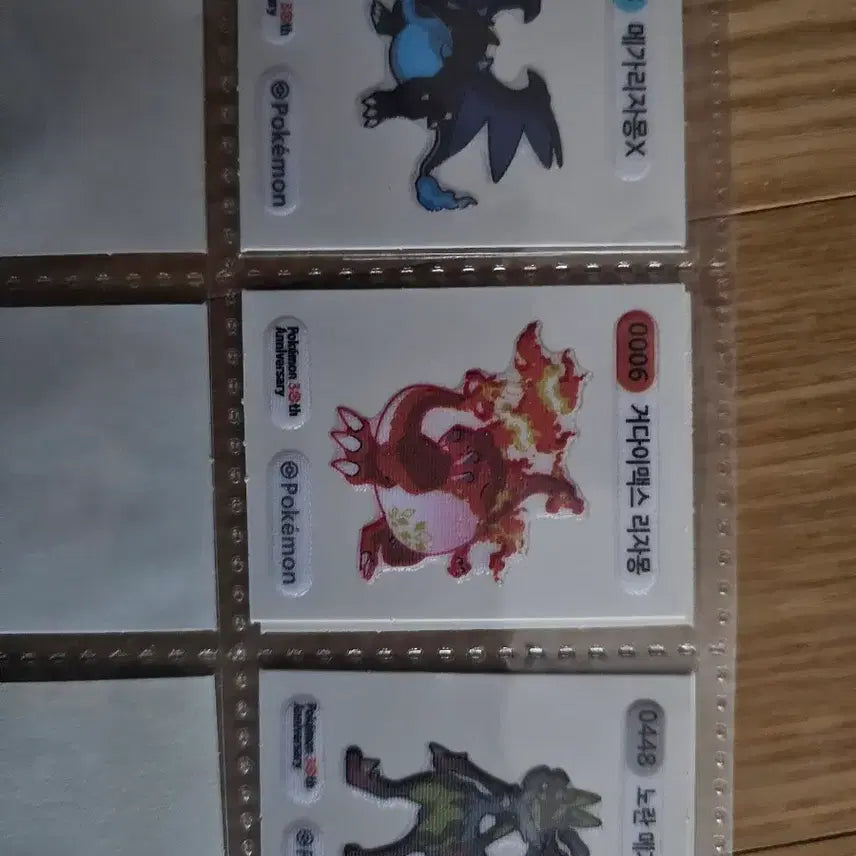 [BUNJANG] Pokemon Stickers 78-Piece Bundle / 포켓몬스터 띠부실 48장