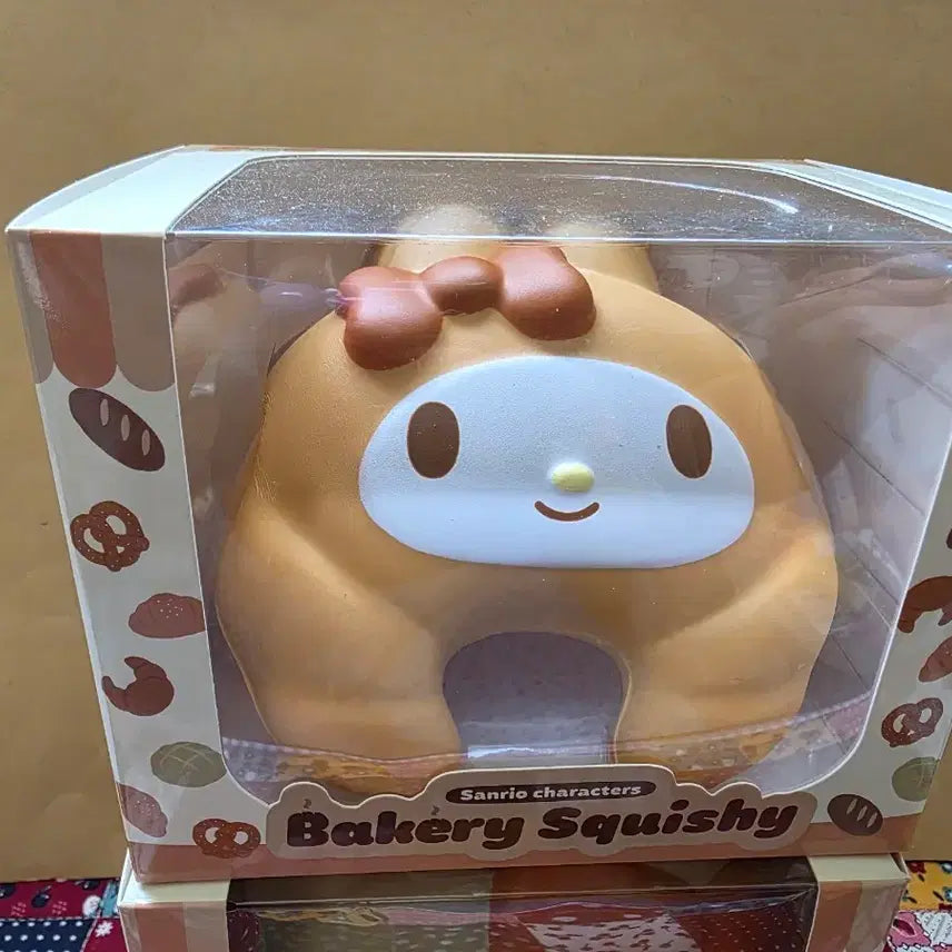 [BUNJANG] Sanrio Bakery Squishy Plush Toy - My Melody / 산리오 베이커리 스퀴시 말랑이 인형 마이멜로디 마멜