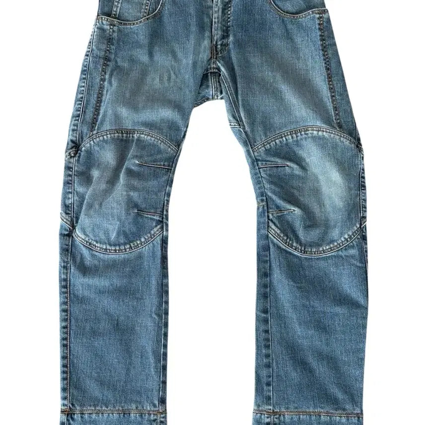 [BUNJANG] Biker Rider Pants / (34) 바이커 팬츠 라이더 팬츠