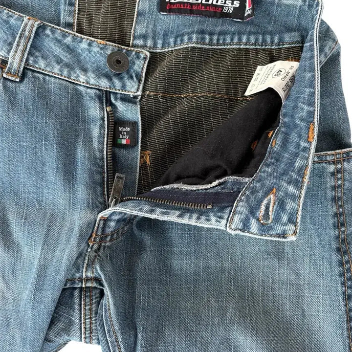 [BUNJANG] Biker Rider Pants / (34) 바이커 팬츠 라이더 팬츠