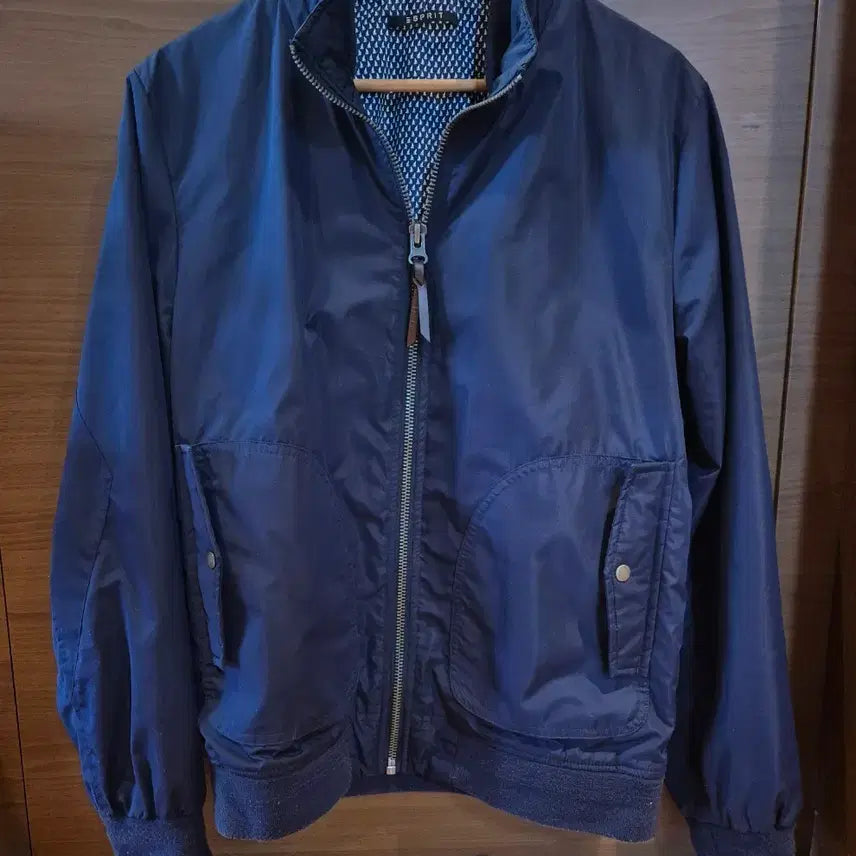 [BUNJANG] Esprit Navy Blouson Jacket / Esprit 에스프리 네이비 블루종 자켓