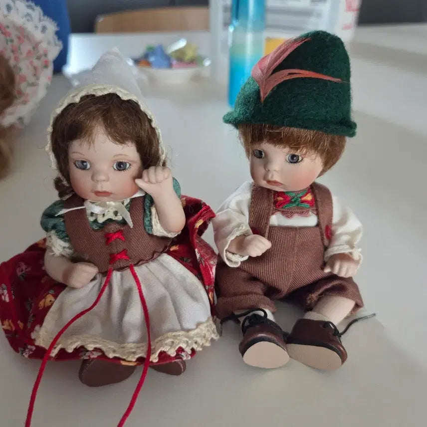 [BUNJANG] Vintage German Doll Couple Set / 빈티지 독일 인형 커플 세트