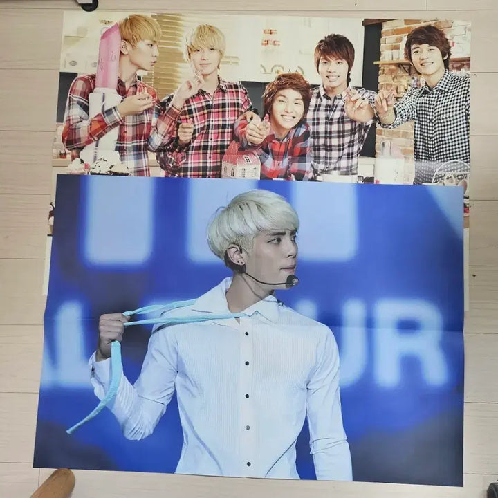[SOLD OUT] (깜짝세일 10분)샤이니 종현,단체 포스터 일괄판매