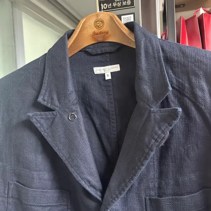 [BUNJANG] Engineered Garments Bedford Jacket A Linen Dark Navy S / 엔지니어드가먼츠 베드포드자켓 A(린넨/다크네이비/S)