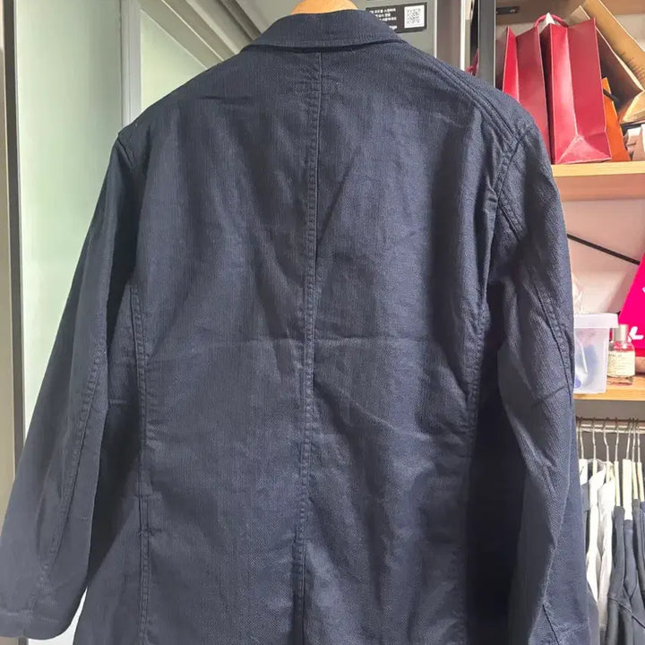 [BUNJANG] Engineered Garments Bedford Jacket A Linen Dark Navy S / 엔지니어드가먼츠 베드포드자켓 A(린넨/다크네이비/S)