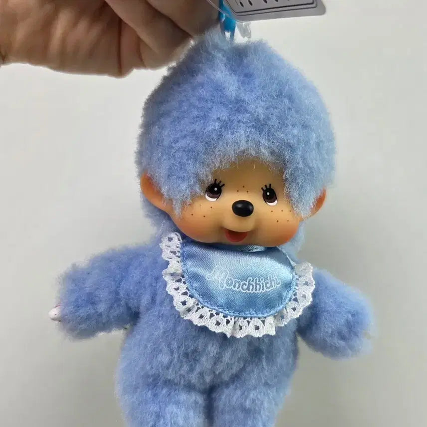 [BUNJANG] Limited Edition Blue Monchhichi Plush Toy / 미국 블루 한정 몬치치 오늘만
