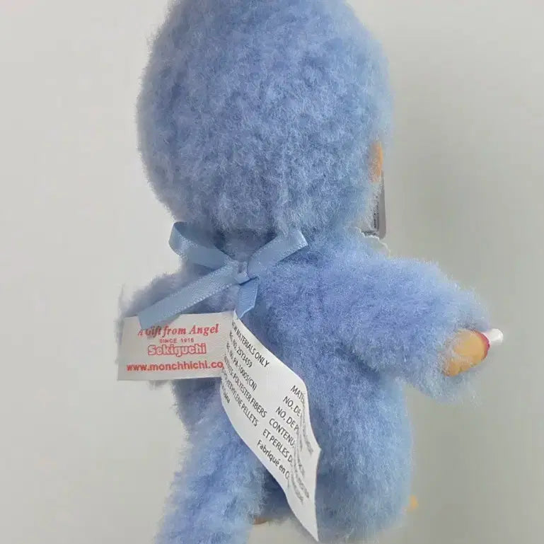 [BUNJANG] Limited Edition Blue Monchhichi Plush Toy / 미국 블루 한정 몬치치 오늘만