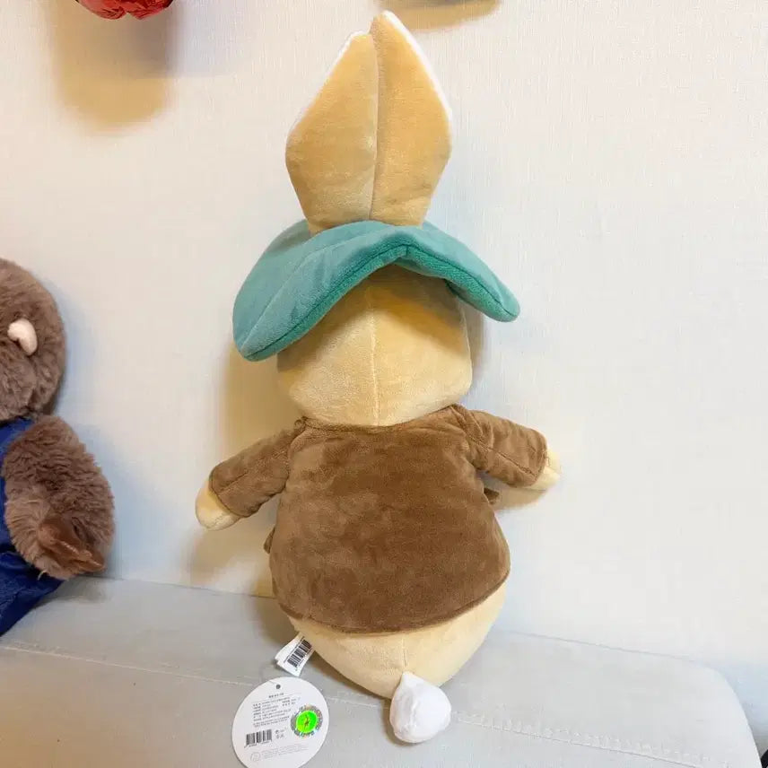 [BUNJANG] Peter Rabbit Benjamin Medium Plush Doll / 보들보들 피터래빗 벤자민 중형 애착인형 새상품