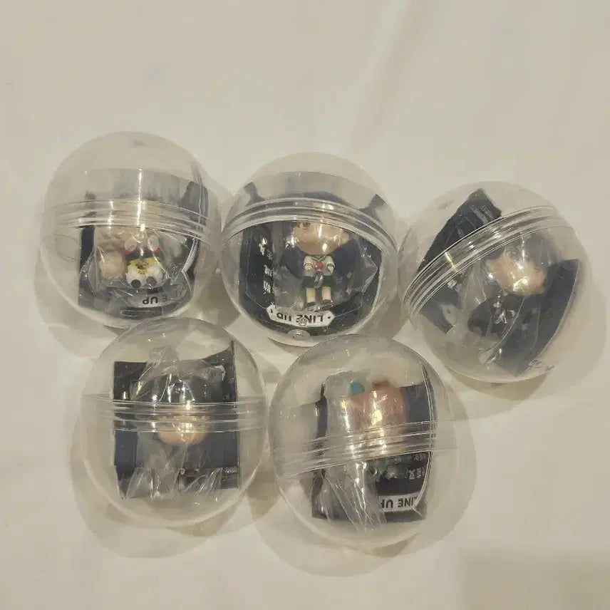 [BUNJANG] Inuyasha Gacha Keychain Set (5 Types) - Sealed / 미개봉일괄)이누야샤 대롱가챠 5종