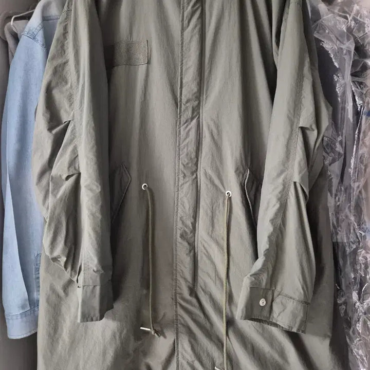 [BUNJANG] TOPI Utility Fishtail Long Parka / 토피 유틸리티 피쉬테일 롱 파카