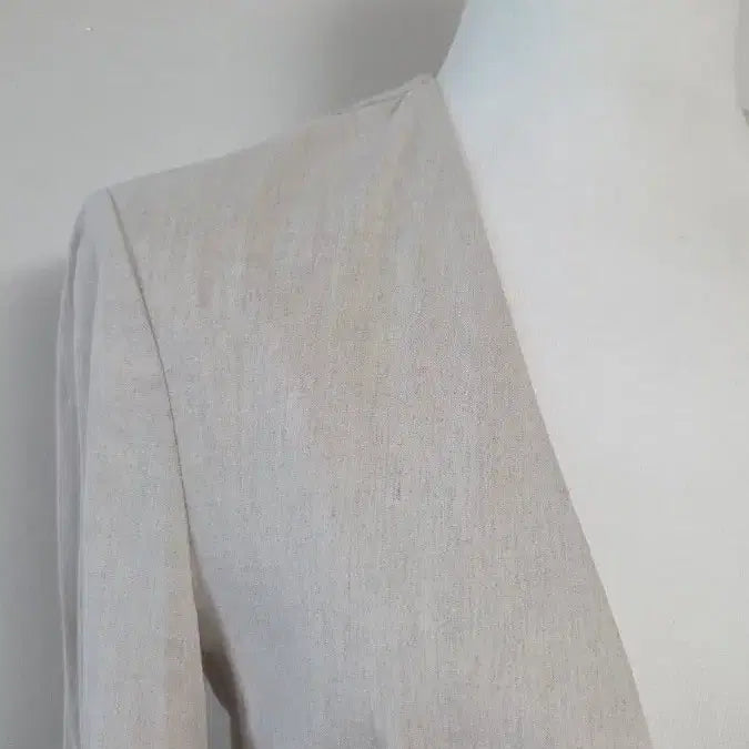 [BUNJANG] Theory Linen Collarless Jacket / 띠어리 린넨 자켓