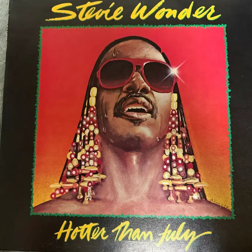 [BUNJANG] Stevie Wonder Hotter Than July LP Record / 스티브 원더 lp 판매합니다