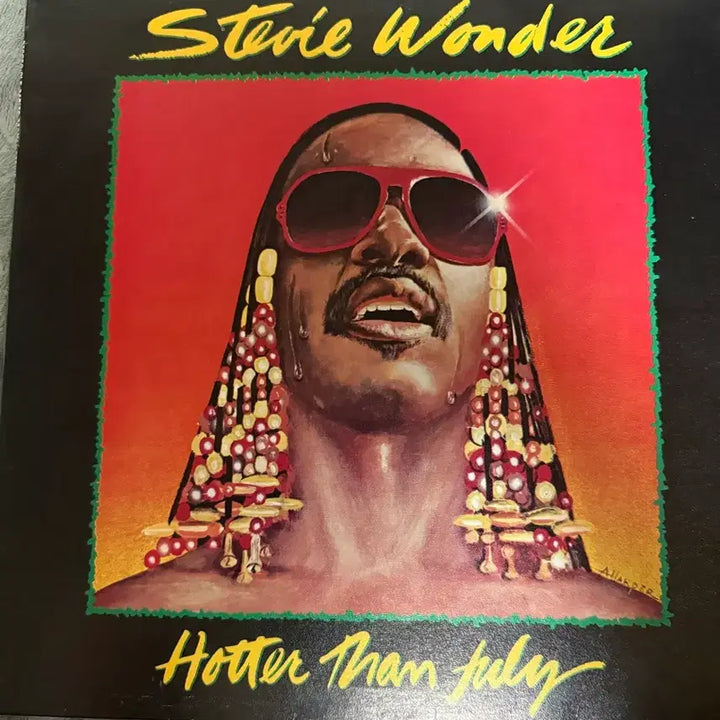 [BUNJANG] Stevie Wonder Hotter Than July LP Record / 스티브 원더 lp 판매합니다