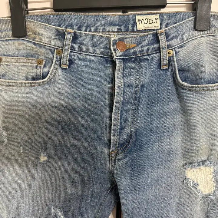 [BUNJANG] Modena Nine Killing Rose Distressed Jeans (Size 30/32) / 모드나인 킬링로즈 디스진 Killing Rose - MOD1s 30