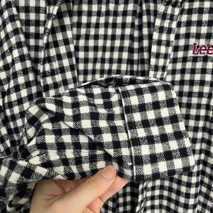 [BUNJANG] Lee Brushed Check Flannel Shirt / lee 기모 체크 셔츠 남방