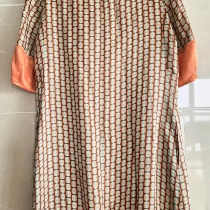 [BUNJANG] Shin Jang Kyung Patterned Dress / 신장경 원피스 55~66
