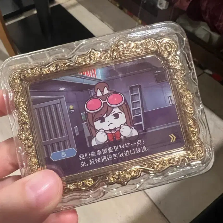[BUNJANG] Akane Hozuki Ace Attorney Space Butterfly Tie Cat Magnet Hangzhou Pop-up Exclusive / [호즈키 아카네] 역전재판 스페이스 나비넥타이 고양이 마그넷 항저우팝업