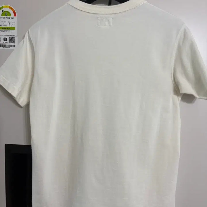 [BUNJANG] Bronson Light Beige Short Sleeve T-Shirt Medium / 브론슨 연한 베이지 반팔 티셔츠 미디엄 m