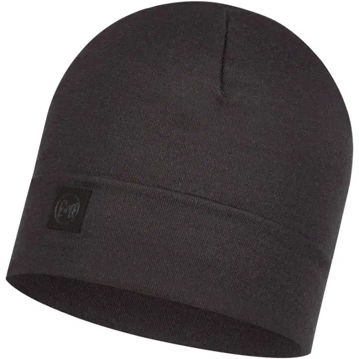 [BUNJANG] BUFF Merino Heavyweight Beanie Solid Black / BUFF 버프 메리노 헤비웨이트 비니 솔리드 블랙