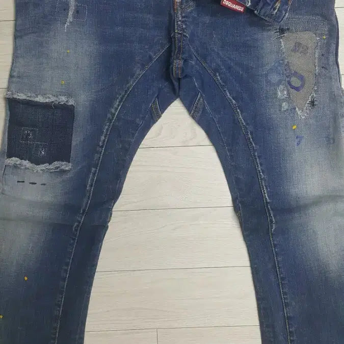 [BUNJANG] Dsquared2 (4-Way Stretch) Italian Jeans (Size 36-37") / 디스퀘어드2(사방스판) 이태리진 36인치(No.200)새상품!