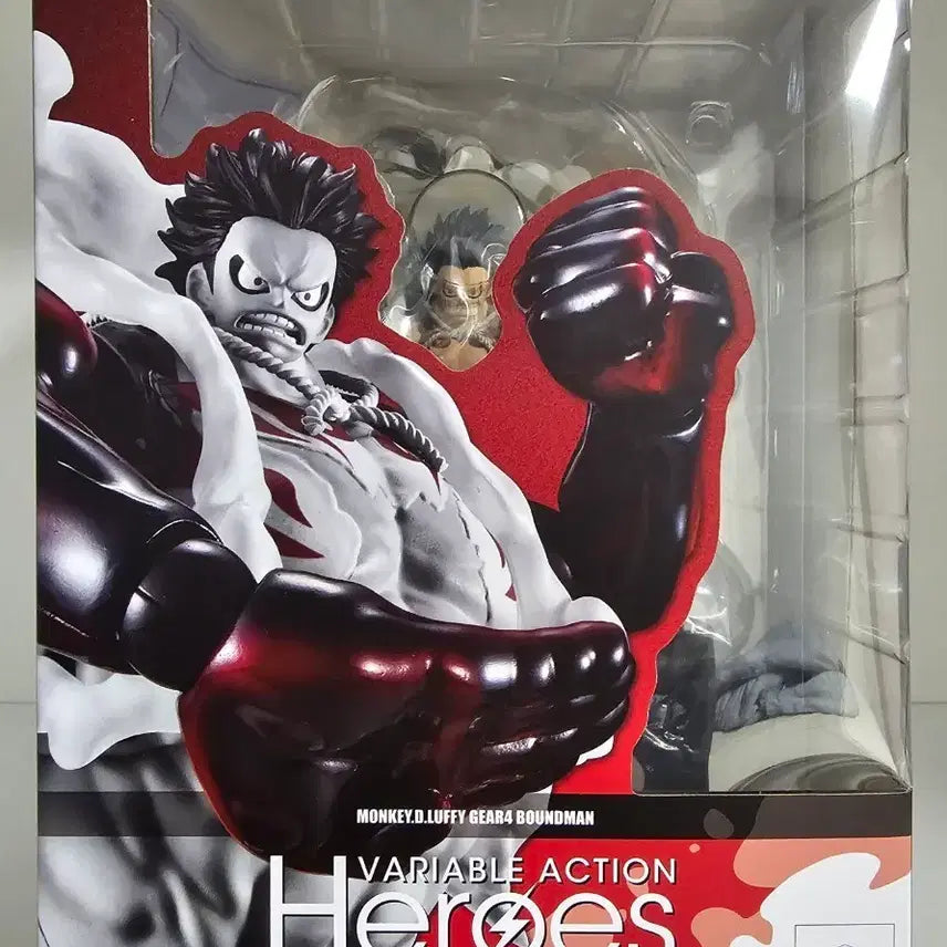 [BUNJANG] MegaHouse Variable Action Heroes One Piece Monkey D. Luffy Gear 4 Figure / 메가하우스 베리어블 액션 히어로즈 원피스 루피 기어포스 기어4 팝니다!!