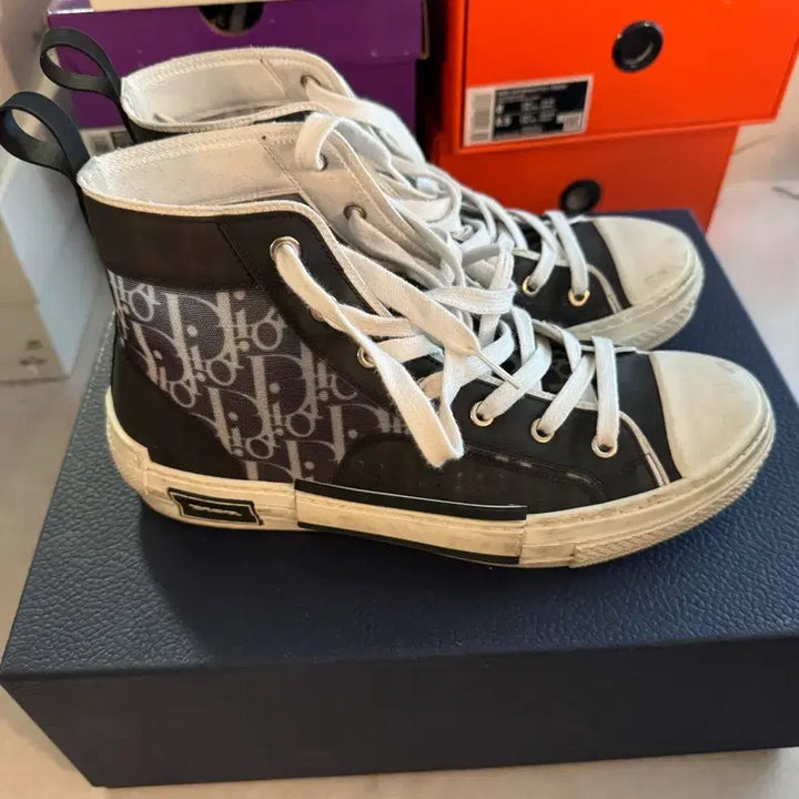 [BUNJANG] Dior B23 Oblique Sneakers / 디올 오블리크B23