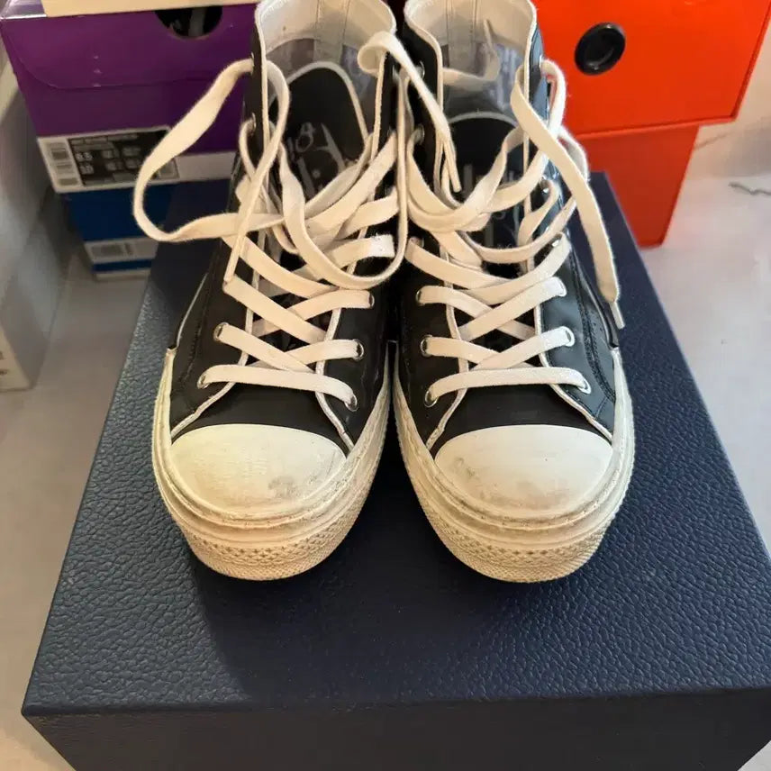 [BUNJANG] Dior B23 Oblique Sneakers / 디올 오블리크B23