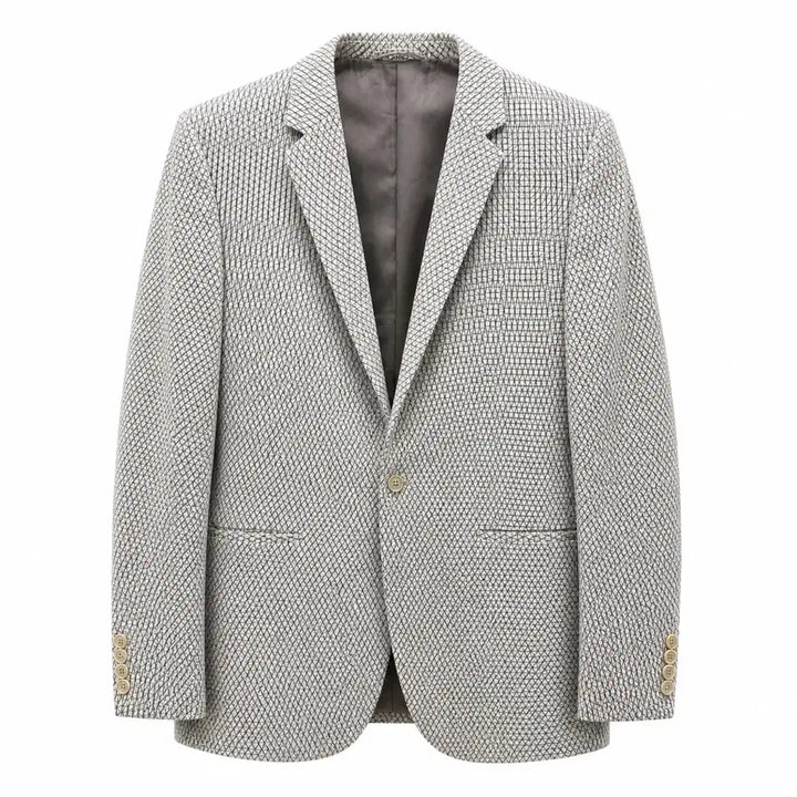 [BUNJANG] Calvin Klein Collection Italian Check Pattern Blazer 48/38 / 켈빈클라인 컬렉션 이태리 체크 패턴 블레이저 48/38