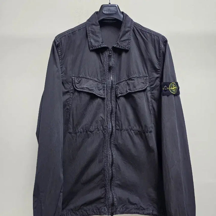 [BUNJANG] Stone Island Old Effect Overshirt / 스톤아일랜드 올드이펙트 오버셔츠