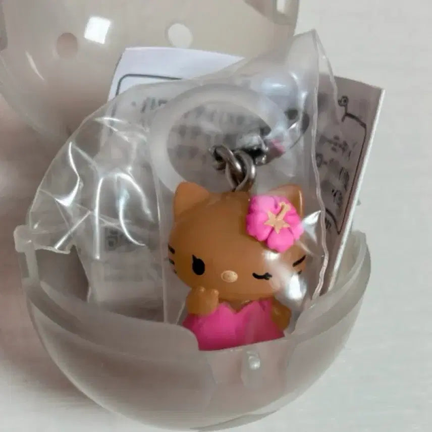 [BUNJANG] Sanrio Hello Kitty Tanning Gacha Charm Strap Keychain / 헬로키티 메지루시 태닝 키티 가챠 참 스트랩 키링